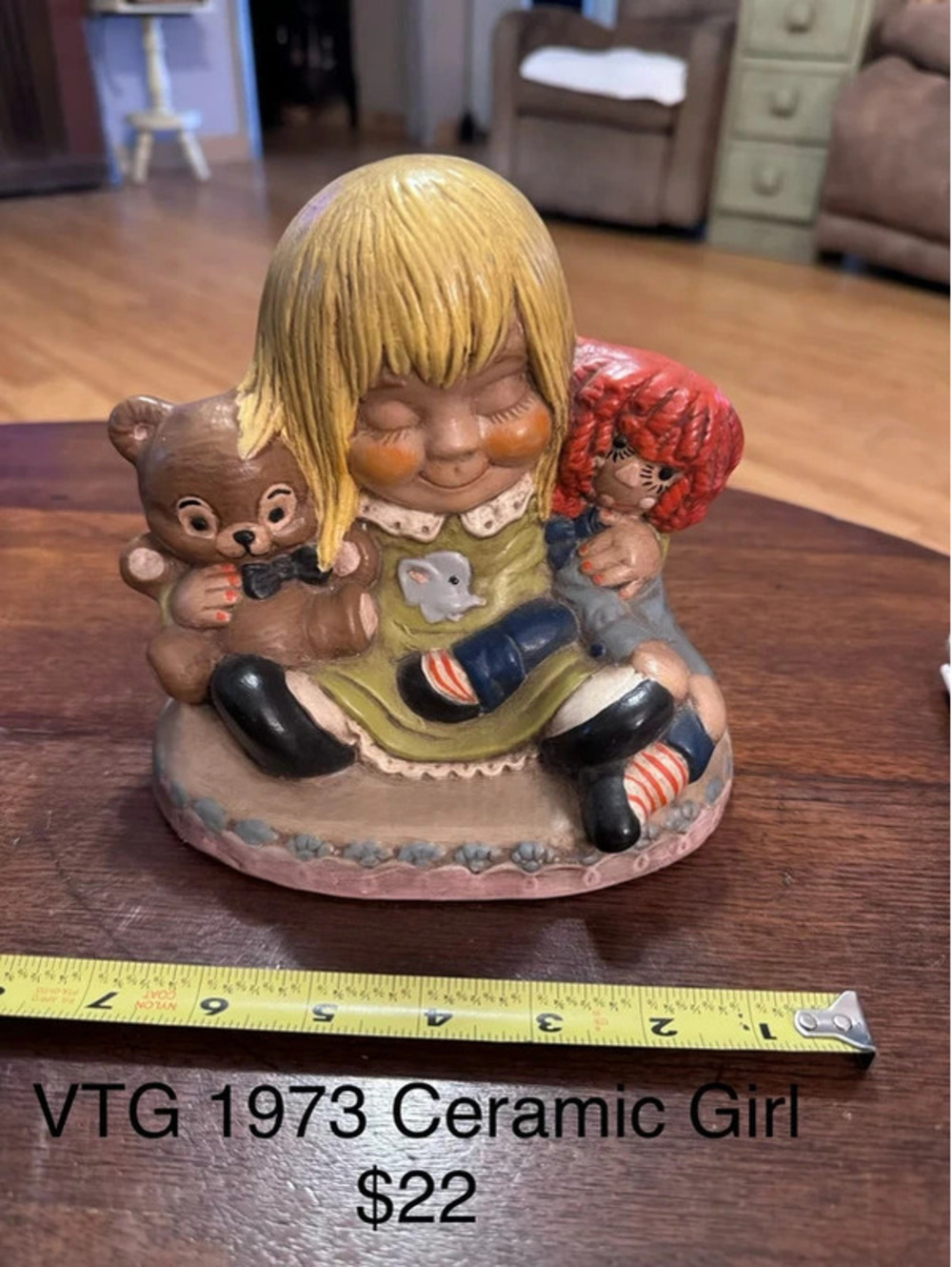 Vintage 1975 Ceramichrome Figure